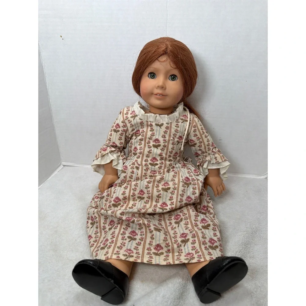 VTG 90s Pleasant Company American Girl Doll Felicity Merriman Green Eyes 18